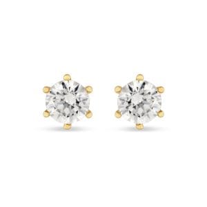 Solitaire  zlatne naušnice