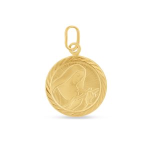 Sv. Rita zlatni privjesak