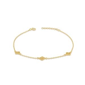 Golden Clover zlatna narukvica