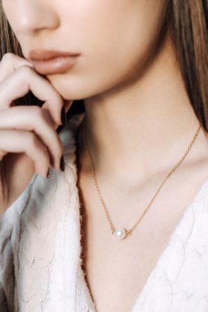 Pearly zlatna ogrlica